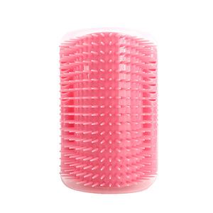 Cat Self Groomer Wall Corner Massage Comb Brush Medium Soft for cat face Scratcher For Fur Pet