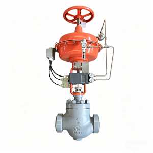 Válvula de Control Industrial de 4 Pulgadas, de Acero al Carbono Fundido y Forjado, con Característica de Flujo Lineal, Tipo <span class=keywords><strong>Porcentaje</strong></span> Igual, con Brida, PN 16 - Product Image 1