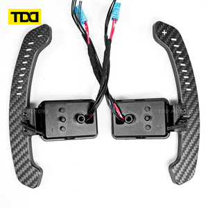 แป้นเปลี่ยนเกียร์ TDD LED คาร์บอนไฟเบอร์แม่เหล็ก สำหรับพวงมาลัย Toyota A90 Supra MK5 - Product Image 1