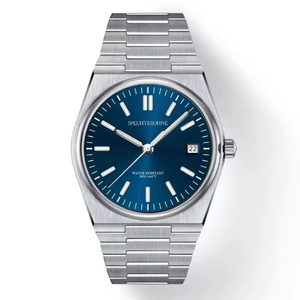 2025ดรอปชิปนาฬิกาข้อมือสำหรับผู้ชาย37mm นาฬิกาควอทซ์ธุรกิจกันน้ำ<span class=keywords><strong>50M</strong></span> เหล็ก - Product Image 1