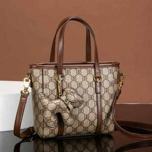 Bolso de Mano de Lujo de Alta Gama para Mujer, Mochila Cruzada de Gran Capacidad, Material PU Moderno, Bolso Casual Resistente - Product Image 3