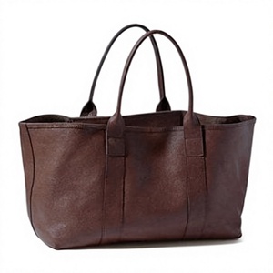 Large Capacity Women's Luxury Leather Handbags Zipper Closure Lightweight Water Resistant Durable Design Anti-Theft Features - Product Image 1