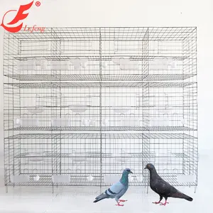 Lefeng factory wholesale high quality 3 layers birds cage pigeon training box pigeon breeding cage