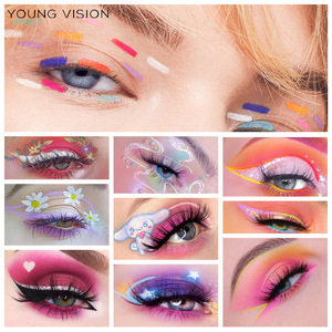 ยังวิชั่น ครีม เจล อายไลเนอร์กันน้ำ ชุด 12 ชิ้นสำหรับแต่งหน้ารอบดวงตา - Product Image 3