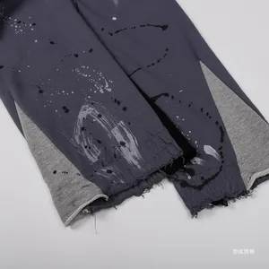<span class=keywords><strong>Pantaloni</strong></span> da Tuta Streetwear Sophistication Dept con Logo Stampato <span class=keywords><strong>Jogger</strong></span> Casual Gallerys Hip Hop - Product Image 5