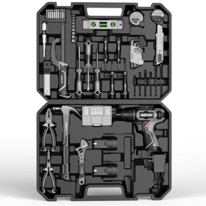 Nanwei mô hình mới, bộ công cụ thủ công và điện, bộ 110 mảnh - Product Image 4