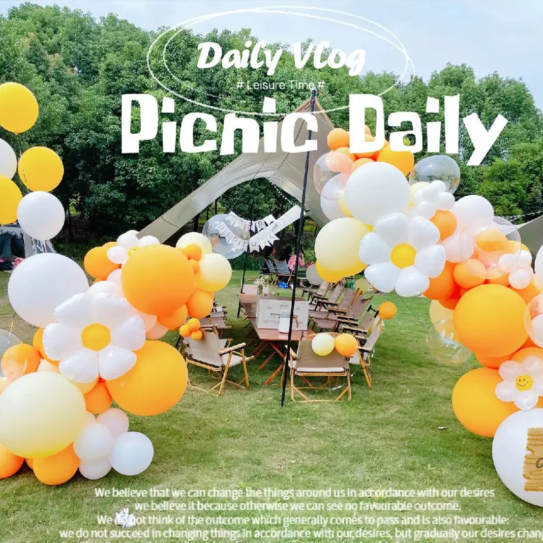 Ins Macaron Outdoor Camping Picknick Verjaardagsfeest Decoratie Ballon Ketting Set Foto Decoratie Diy Latex Ballon Pakket