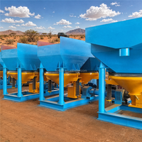 JT-Serie Jig-Separator für den Bergbau: Wellenförmiger Mineral-Jig-Konzentrator für Alluvialgold, Diamanten, Coltan, Zinn und Wolfram – jetzt im Angebot