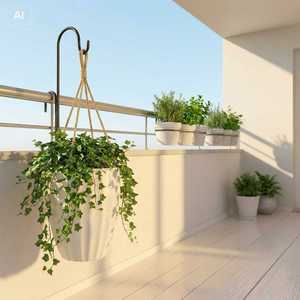 <span class=keywords><strong>Vaso</strong></span> per Piante <span class=keywords><strong>da</strong></span> Interno ed Esterno in Plastica Riciclabile, Grande Formato per Casa e Giardino, per Piante <span class=keywords><strong>Sempreverdi</strong></span> e <span class=keywords><strong>Fiori</strong></span>, 30cm 40cm 50cm - Product Image 3