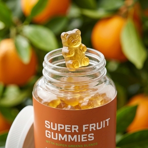 Vente en gros de gommes à mâcher aux fruits super nutritifs à spectre complet, multivitamines, fer, zinc et <span class=keywords><strong>magnésium</strong></span> avec <span class=keywords><strong>spiruline</strong></span> pour une nutrition complète - Product Image 6