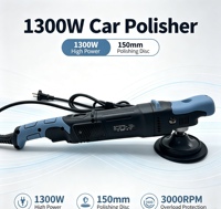 Polisseuse rotative électrique pour voiture 1300W 6 pouces, polisseuse à exfoliation pour salon de beauté automobile