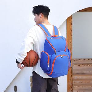 Sac à dos de sport personnalisé avec logo, grande capacité, pour jeunes, football, basketball, avec compartiment à chaussures - Product Image 4