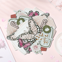 Papier artisanal personnalisé DIY Découpe les éphémères pour la fabrication de cartes et le scrapbooking
