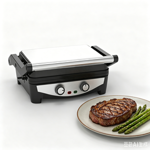 Grill électrique multifonctionnel pour la maison, pliable à 180 degrés - Product Image 5