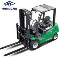 Hangcha XC Serie 3 Tonnen 3,5 Tonnen Elektro-Gabelstapler 4-Rad Kleiner Gabelstapler für Vertriebszentren