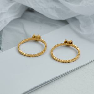 Custom <b>Vintage</b> <b>Ring</b> Hypoallergenic Non Tarnish Stainless Steel Engagement14k 18k <b>Gold</b> Plated <b>Ring</b> for Women - Product Image 6