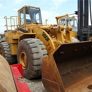 Usato pale ruote CAT 980F seconda mano Caterpillar 966H/980C/980F in shanghai stock prezzo a buon mercato Loader per la vendita - Product Image 1
