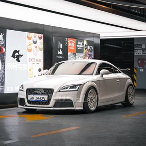 Ensemble de phares Audi TT avec feux de jour à LED, clignotants séquentiels, lentille de projecteur, 2008-2014, rétrofit - Product Image 1