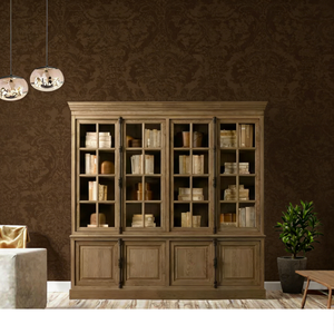 Étagère murale <span class=keywords><strong>en</strong></span> bois minimaliste moderne, rangement simple rangée pour la maison, le bar, la villa, la chambre, le canapé, la télévision, le salon - Product Image 4