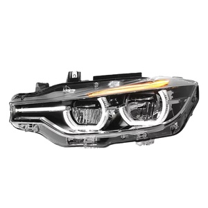 Modificación de faros delanteros para BMW Serie 3 F30, conjunto de faros 13-18, luces diurnas LED de doble color de alta especificación - Product Image 3