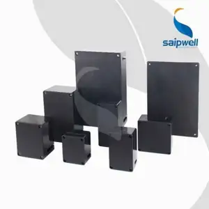 Saipwell IP66 kandang SMC luar ruangan tahan air kotak serat kaca GRP FRP elektrik penutup