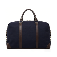 Bolsa de Lona Resistente y Fácil de Limpiar con Doble Cierre, Bolsa de Viaje Versátil para Fin de Semana, Equipaje para Negocios y Vacaciones