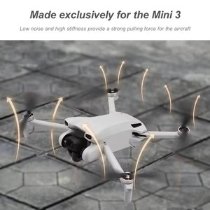 8 pièces/1 ensemble/4 paires d'hélices en ABS pour drone <span class=keywords><strong>DJI</strong></span> <span class=keywords><strong>MINI</strong></span> <span class=keywords><strong>2</strong></span>/3/4K, pièces de rechange légères - Remplacement des pales d'hélice - Product Image 6