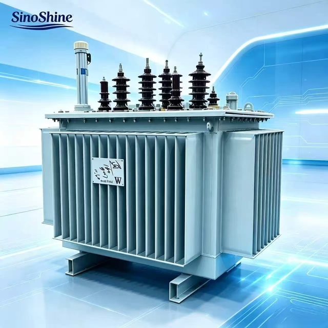 SinoShine Power Transformer Transformers Electrical Equipment 6.6/11/13.8kV Three Phase Oil Filled 60Hz