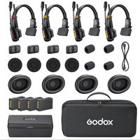 Système d'intercom sans fil Godox SkyTalk Air 4S pour 4 personnes, full-duplex (2,4 GHz)