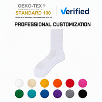 Chaussettes de sport personnalisées avec logo, respirantes, en maille, avec soutien de la voûte plantaire, chaussettes de sport en coton écologiques, séchage rapide