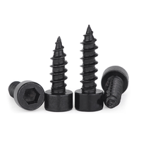 Vis taraudeuses à tête hexagonale en acier au carbone, classe 4.8, 8.8, A325 Gal, oxyde noir, 9200