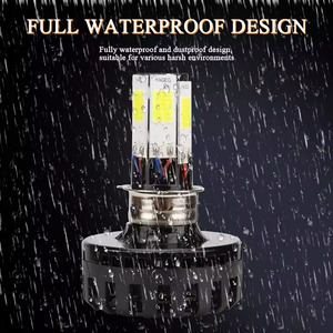 ไฟตัดหมอก LED สำหรับมอเตอร์ไซค์ 6 ด้าน COB พร้อมเลนส์ 5 ชิ้น สำหรับอุปกรณ์เสริมสำหรับการขับขี่มอเตอร์ไซค์ - Product Image 3