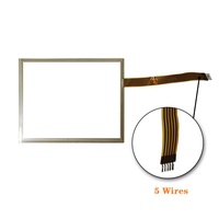 Panel Layar Sentuh Resistif All-in-One 3,5 Inci 4-kawat 5-kawat Open Frame Kustomisasi Pabrik ODM OEM untuk Industri