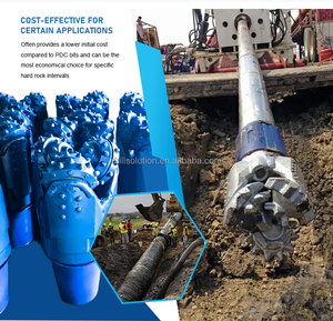 2026年製 ドリルソルテック スチールトゥース＆TCIローラーコーンビット |   コスト効率の高いトライコーンドリルビット（軟岩、中硬岩、硬岩の掘削用） - Product Image 3