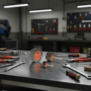 Disque à lamelles Ttake Trizact 30x20 mm A160 avec tige de 6 mm pour polissage - Product Image 3