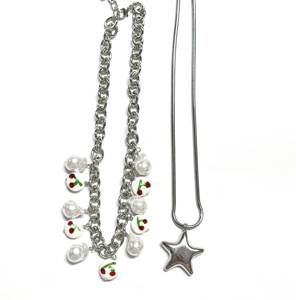 Новое модное серебряное колье-чокер с цепочкой и подвеской-звездой, украшение для повседневной носки, подарок - Product Image 5