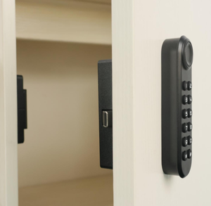 Serrure de meuble intelligente Qidots F035 sans clé avec clavier à boutons en alliage de zinc, multifonction <span class=keywords><strong>pour</strong></span> hôtels et chambres - Product Image 4