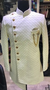 2024 Elegant & Beautiful Indo-Western Sherwani Suit Embroidered <b>Wool</b> Dress for Male for Indian/Pakistani Parties & Weddings - Product Image 2