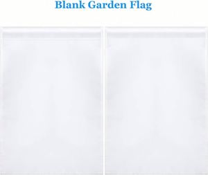 Outdoor Polyester 12x18" Double Sided <b>Blank</b> Garden <b>Flag</b> Custom Sublimation Printing with Different Logo 30x45cm Yard <b>Flag</b> - Product Image 2