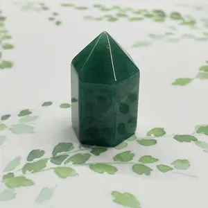 Wholesale Crystals Bulk Spiritual Products High Quality Dream green aventurine jade Tower For Decoration