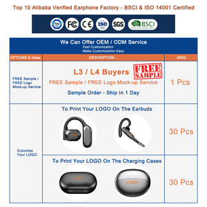 หูฟังแบบเกี่ยวหู YYK-526 สำหรับธุรกิจ ควบคุมด้วยเสียง + อะแดปเตอร์แบบ Dual-Mode BT & USB สำหรับสำนักงาน / การประชุม กันน้ำระดับ <span class=keywords><strong>IPX6</strong></span> - Product Image 3