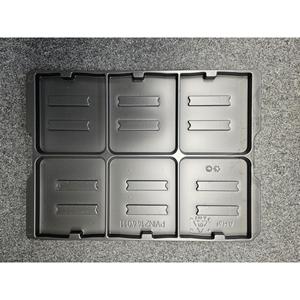 Plateaux de rangement pour voiture, organisateur à 6 compartiments, pour utilisation sur le tableau de bord intérieur du véhicule - Product Image 1