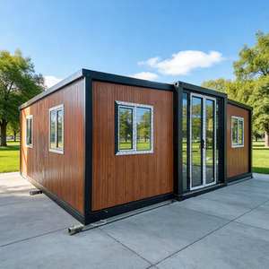 Maison Modulaire Préfabriquée Extensible Conteneurisée 20/40 pieds, 3 Chambres, Isolée, Mobile, Clé en Main, Villa, avec Dessin 3D Gratuit le Jour Même - Product Image 1