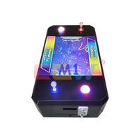 GOOD PROFIT Mini machine de jeu vidéo d'arcade à monnaie Table de jeu portable multi-jeux pour enfants Café