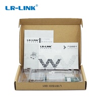 LREC9054pf-4sfp 100fx, 4 puertos, SFP, pcie, lc, Intel I350, chipset, adaptador de tarjeta de red nic óptico