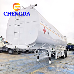 Semirremolque Cisterna de Combustible Nuevo, Semirremolque Cisterna de 45000L, Semirremolque Cisterna de Combustible de 3 Ejes, <span class=keywords><strong>Remolque</strong></span> Cisterna de Combustible de Aleación de Aluminio - Product Image 2