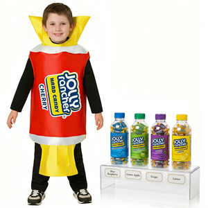 Disfraz de Caramelo Jolly Rancher Sabor Cereza Talla Infantil para Halloween - Product Image 1