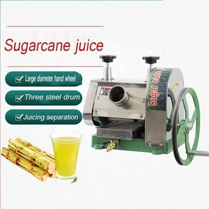 Presse-jus de canne à sucre manuelle en acier inoxydable de type <span class=keywords><strong>banc</strong></span> commercial, petite taille, dédiée à la presse à jus de canne à sucre - Product Image 3