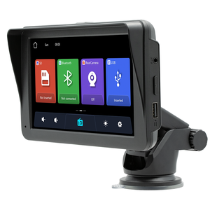 Écran DVR de voiture 7 pouces tactile, moniteur de voiture <span class=keywords><strong>avec</strong></span> Carplay iOS et Android Auto, <span class=keywords><strong>lecteur</strong></span> <span class=keywords><strong>DVD</strong></span> de voiture - Product Image 6