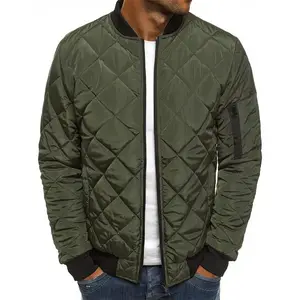 도매 남자 비행 폭격기 재킷 고품질 겨울 가벼운 더플 코트